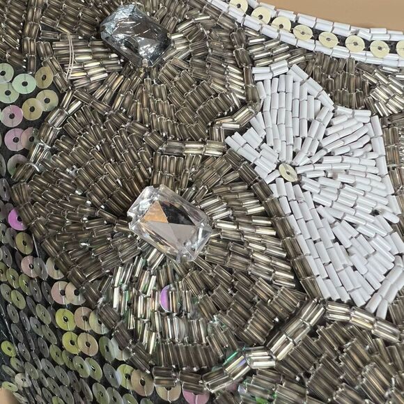 Meghan LA sequined beaded boho dress tunic - Picture 13 of 15